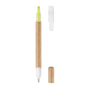 Kugelschreiber DUO PAPER - mit Textmarker