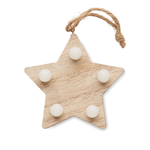 LALIE - Anhänger aus Holz mit LED
