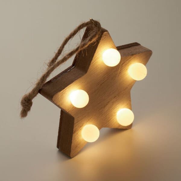 LALIE - Anhänger aus Holz mit LED