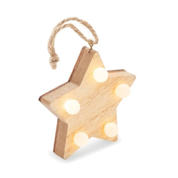 LALIE - Anhänger aus Holz mit LED