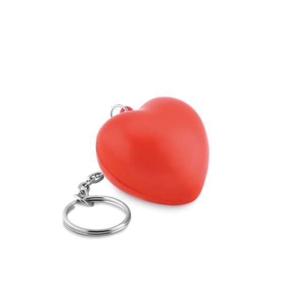 LOVY RING - Schlüsselring mit PU Herz