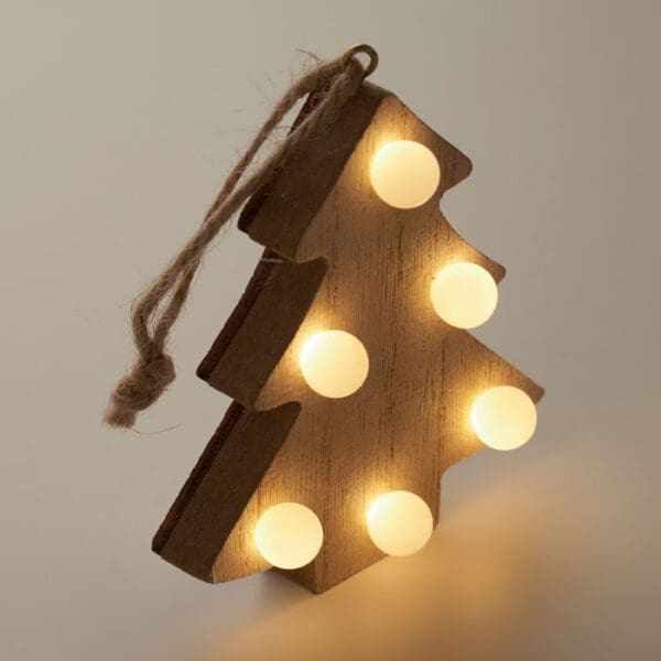LULIE - Anhänger aus Holz mit LED