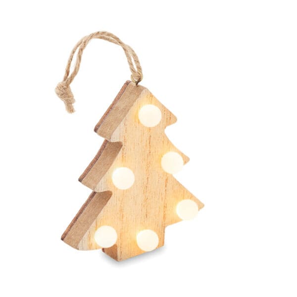 LULIE - Anhänger aus Holz mit LED