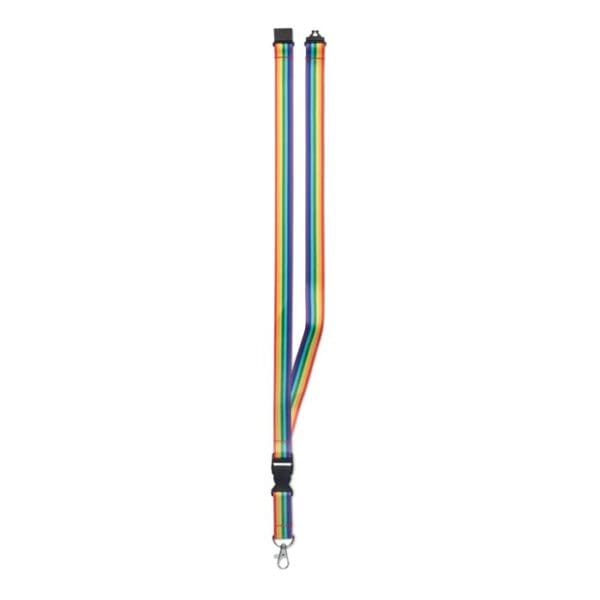 Lanyard BOWYARD - Regenbogen RPET