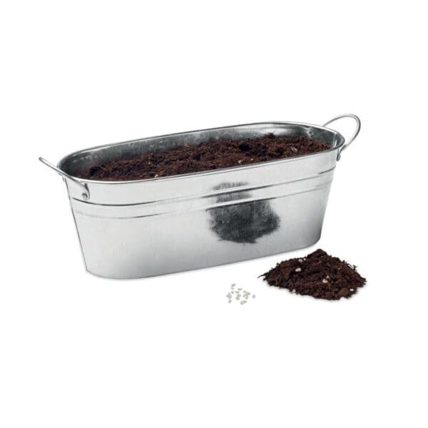 MIX SEEDS - Zink-Pflanzkübel