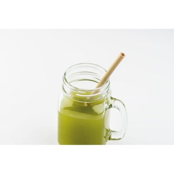 NATURAL STRAW - Bambus Trinkhalme-Set