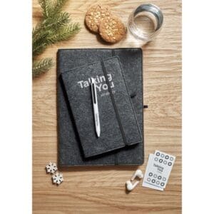 Notizbuch FELTBOOK - DIN A5 RPET-Filz
