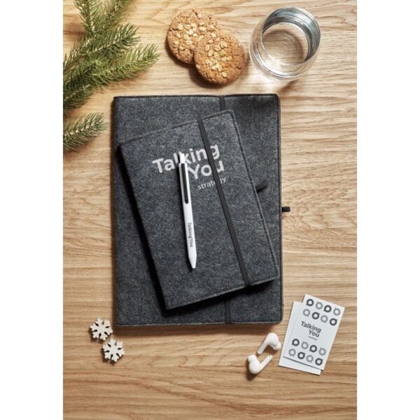 Notizbuch FELTBOOK - DIN A5 RPET-Filz