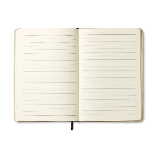 Notizbuch RUNDO + - DIN A6 mit Canvas