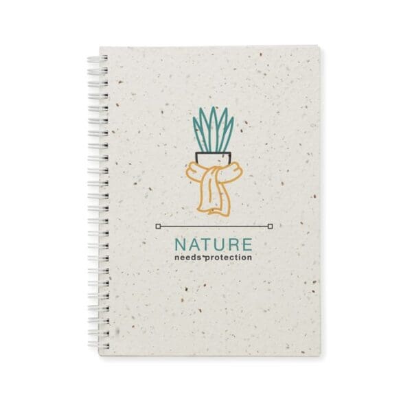 Notizbuch SEED RING - DIN A5 Samenpapier