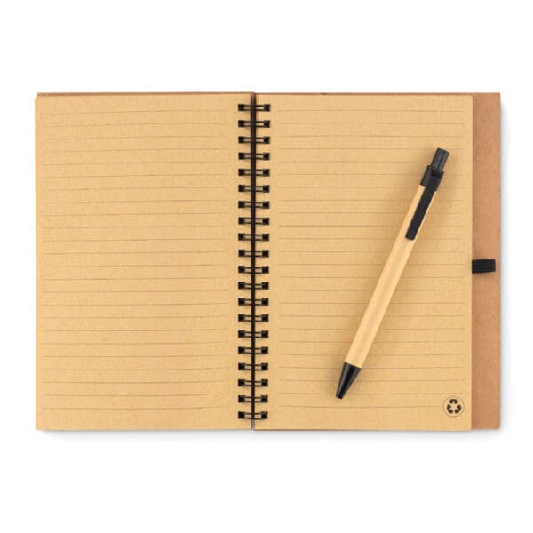 Notizbuch SONORA PLUSCORK - mit Kork-Cover