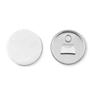 PIN OPENER - Magnet-Badge mit Kapselheber