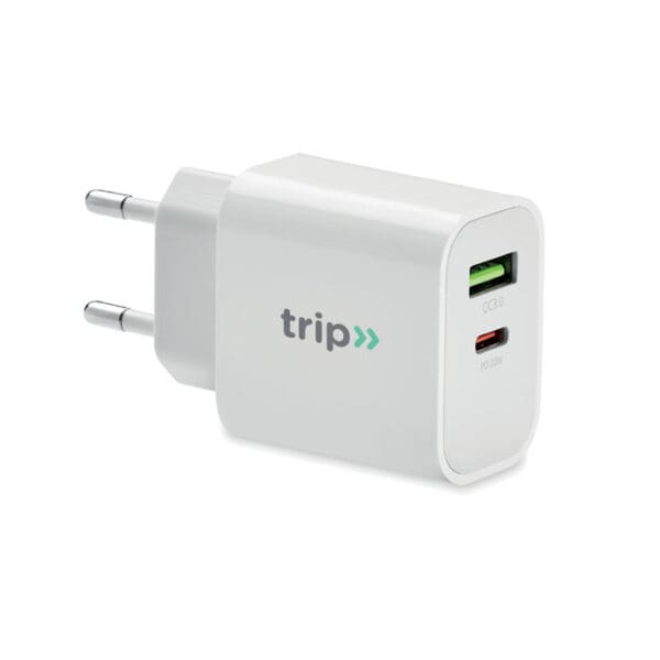 PORT - 18W 2-Port USB-Ladegerät EU-Ste