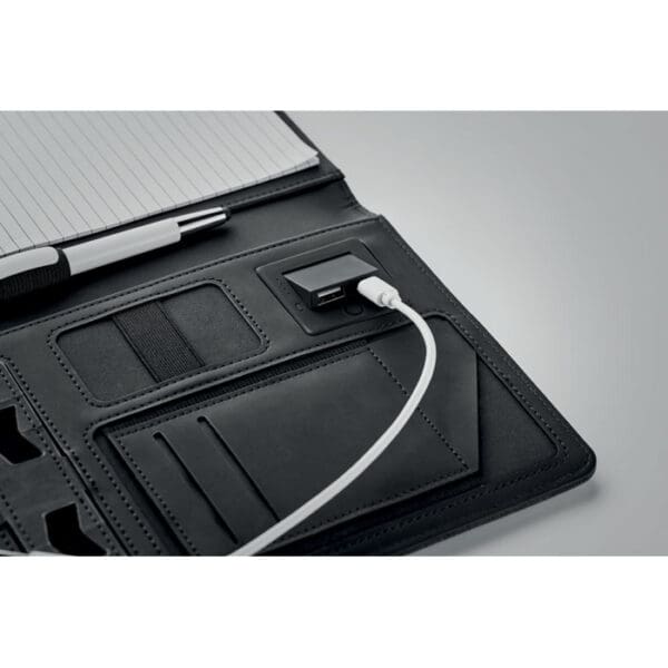 POWERNOTY - DIN A5 Portfolio & Powerbank