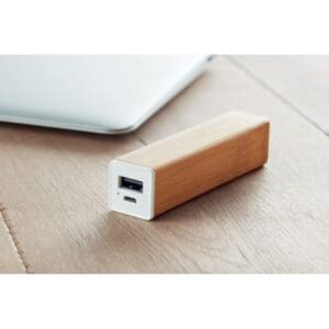 Powerbank POWERBAM - 2200 mAh Bambus