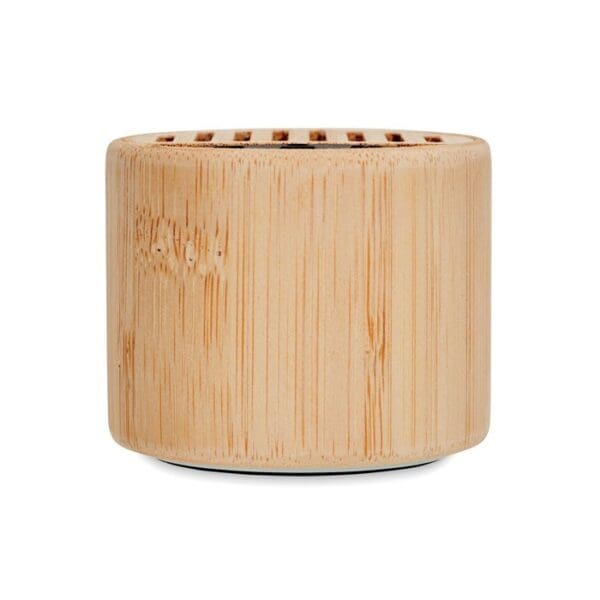 ROUND LUX - Wireless Lautsprecher Bambus