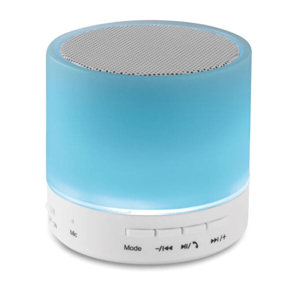 ROUND WHITE - Wireless Lautsprecher LED