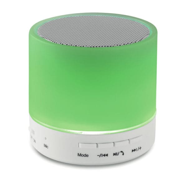 ROUND WHITE - Wireless Lautsprecher LED