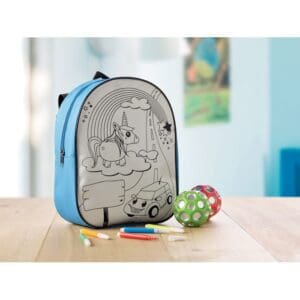 Rucksack BACKSKETCHY - mit 5 Filzstiften
