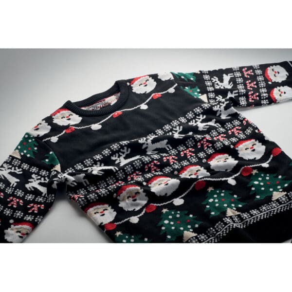 SHAMIS LARGE - Weihnachts-LED-Pullover L/XL
