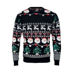 SHAMIS LARGE - Weihnachts-LED-Pullover L/XL