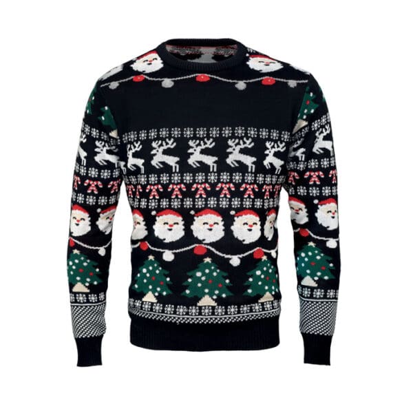 SHAMIS LARGE - Weihnachts-LED-Pullover L/XL