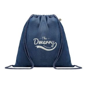 STYLE BAG - Denim Beutel mit Kordelzug