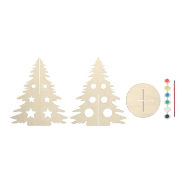 TREE AND PAINT - DIY Weihnachtsbaum aus Holz