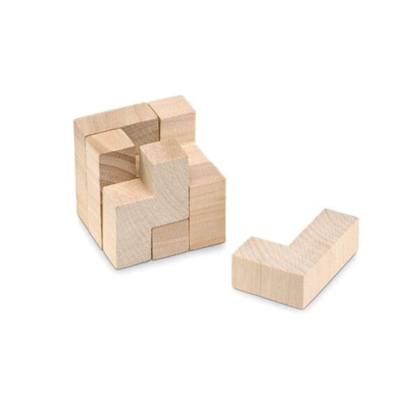TRIKESNATS - Holzpuzzle im Baumwollbeutel