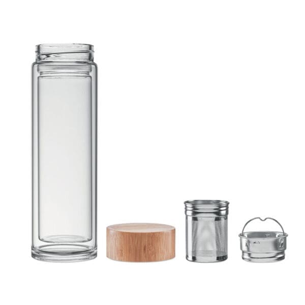 Trinkflasche BATUMI GLASS - Glas 400ml