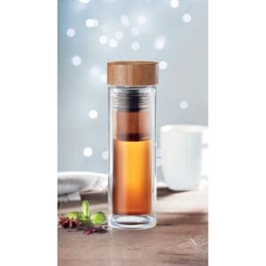 Trinkflasche BATUMI GLASS - Glas 400ml