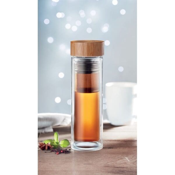 Trinkflasche BATUMI GLASS - Glas 400ml
