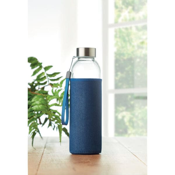Trinkflasche UTAH DENIM - Glas 500ml