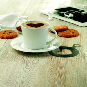 Untertasse Tasse PARIS - Cappuccino und