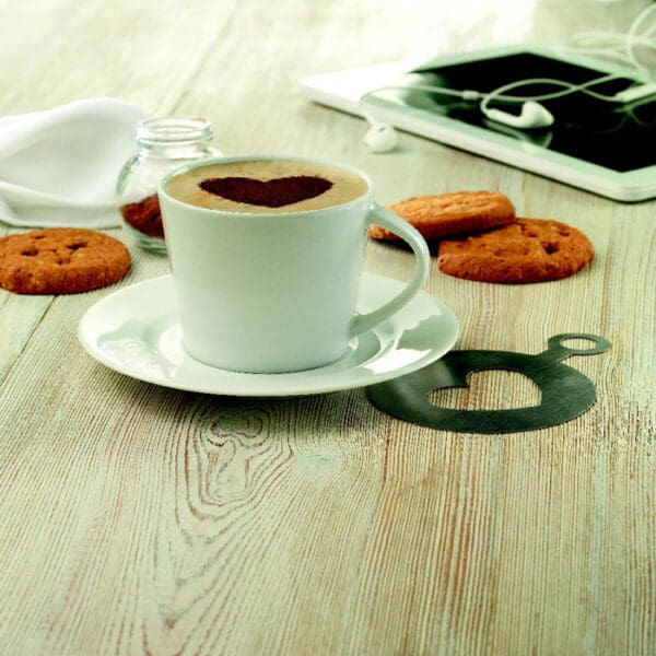 Untertasse Tasse PARIS - Cappuccino und