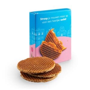 Schachtel mit 3 Sirupwaffeln