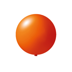 Unbedruckte Riesen 250 cm Ø 85 cm / 32 inch