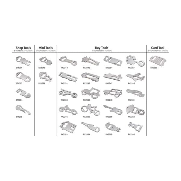 ROMINOX® Shop Tool // Allrounder - 8 Funktionen