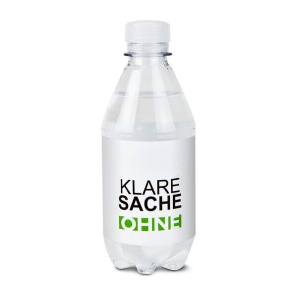 330 ml PromoWater – Mineralwasser, still, Hergestellt in Deutschland