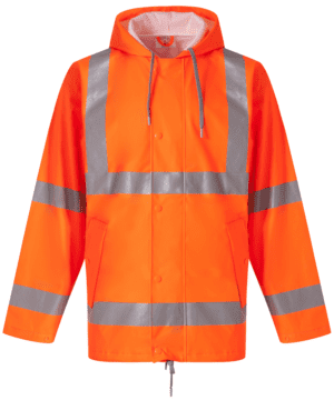 Atmungsaktive Hi-Vis Soft Flex Regenjacke YHVS450