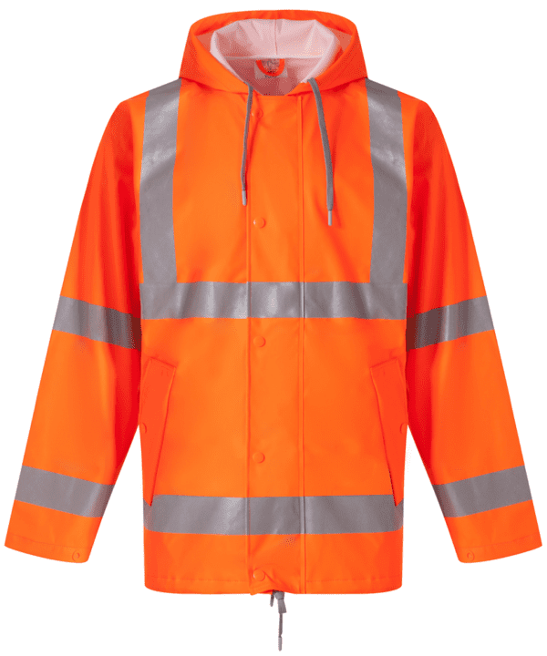 Atmungsaktive Hi-Vis Soft Flex Regenjacke YHVS450