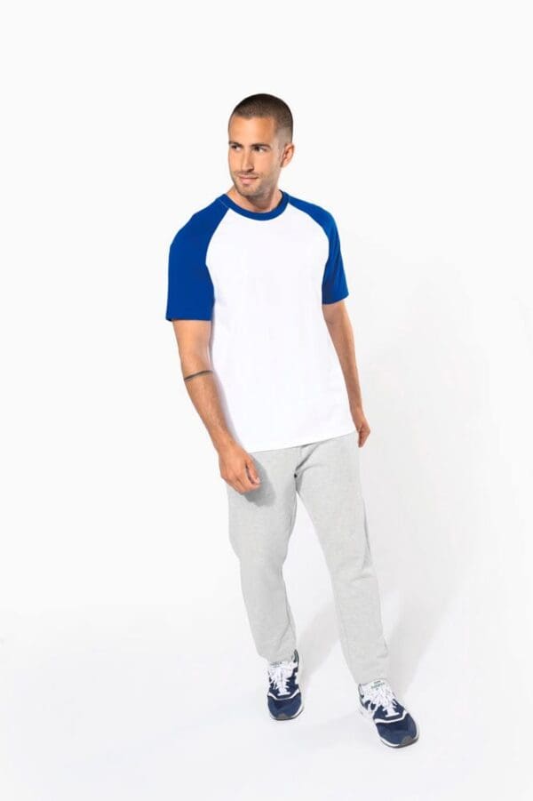 Baseball-Shirt, zweifarbig K330