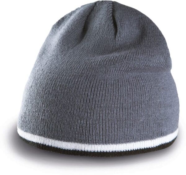 Beanie Mütze mit Kontrastrand KP515