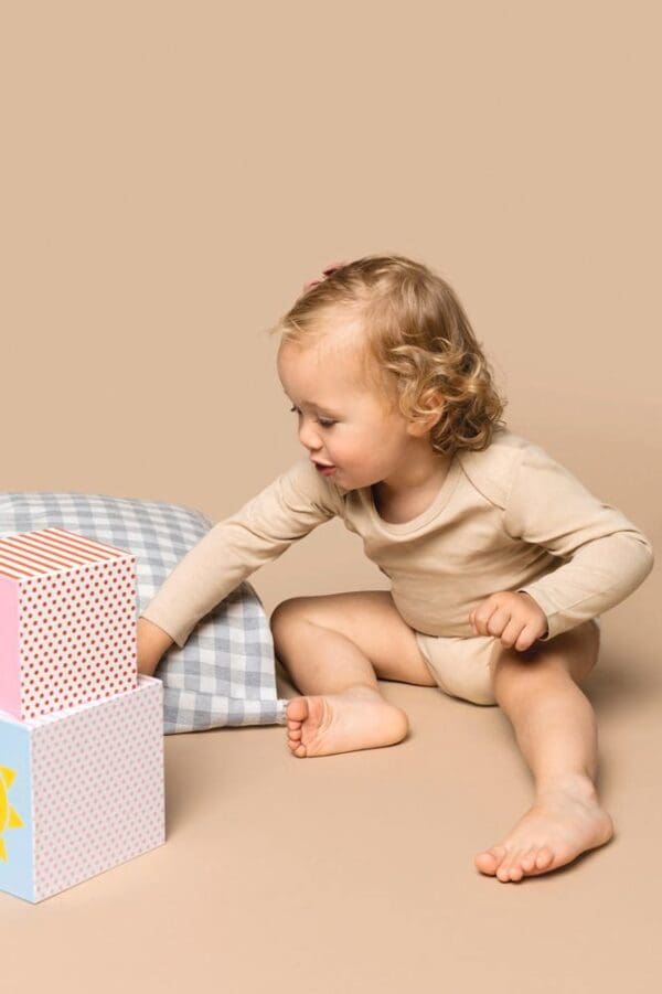 Body aus Bio-Baumwolle für Babys K837