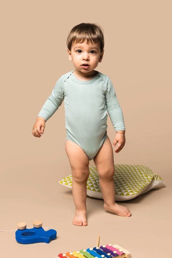 Body aus Bio-Baumwolle für Babys K837
