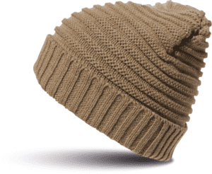 Braided knit hat RC376X