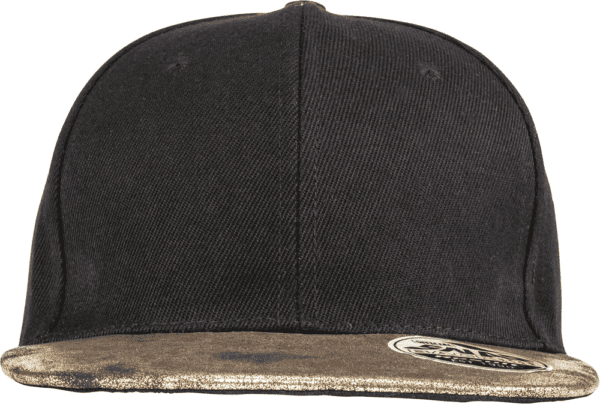 Bronx Glitter Flat Peak Snapback Cap RC087X