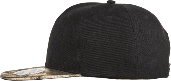 Bronx Glitter Flat Peak Snapback Cap RC087X
