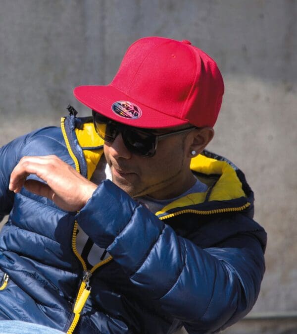 Bronx Original Flat Peak Snapback Cap RC083X