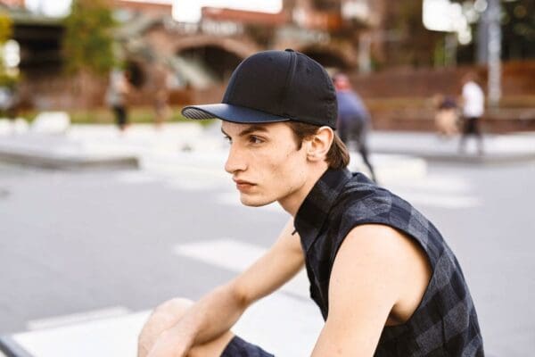 Carbon Snapback Cap FL6089CA